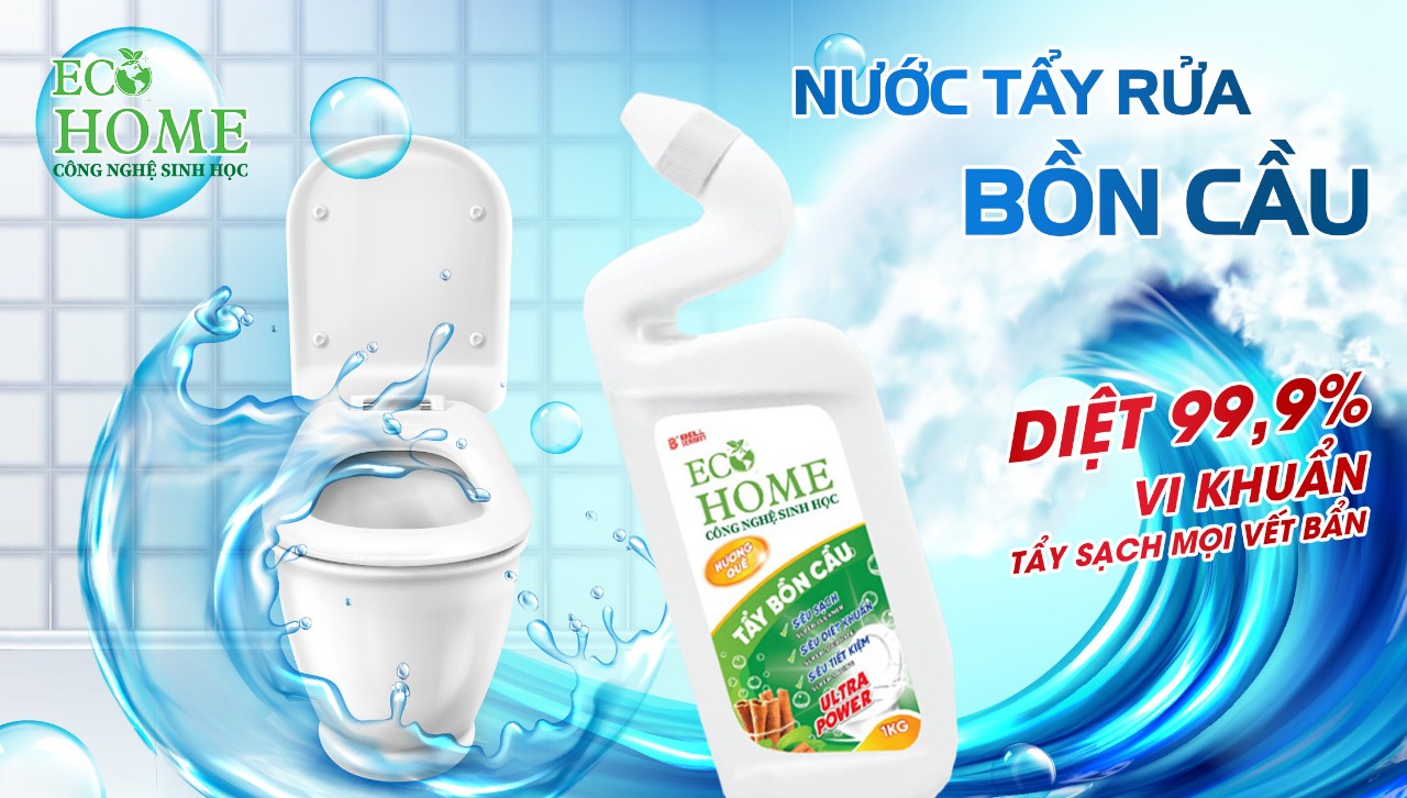 nước tẩy bồn cầu