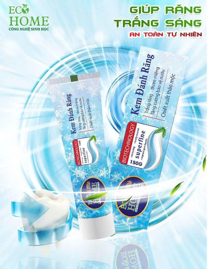 Kem đánh răng eco 1